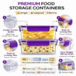 Plastic Fridge Container