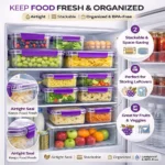 Plastic Fridge Container - 500 ml