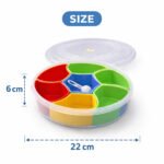 Plastic Masala Box Set 7 Section Spice Organizer | HAULKART - Image 10
