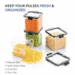 Airtight Grocery Storage Containers Set 700ml & 1100ml | HAULKART - Image 2