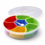 Plastic Masala Box Set 7 Section Spice Organizer | HAULKART - Image 2