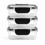 Plastic Food Storage Containers Airtight Set of 3 (250ml) | HAULKART